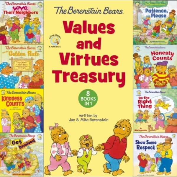 The Berenstain Bears Values and Virtues Treasury (inbunden, eng)