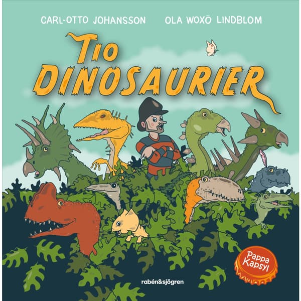 Tio dinosaurier (inbunden)