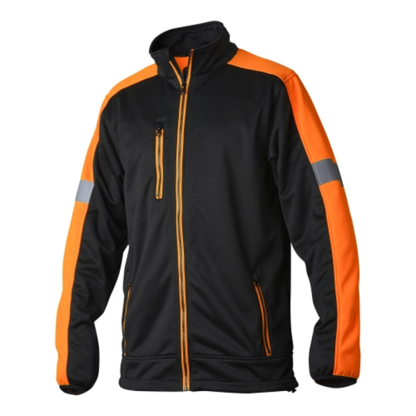 V7008 Sweat Black/fluorescent orange Unisex