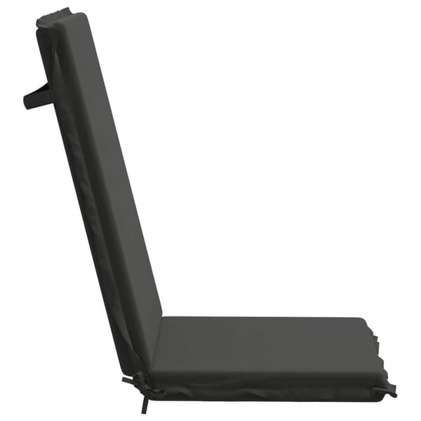 Dyna till stol med hög rygg GEMERT 4 st 100% Polyester Antracit