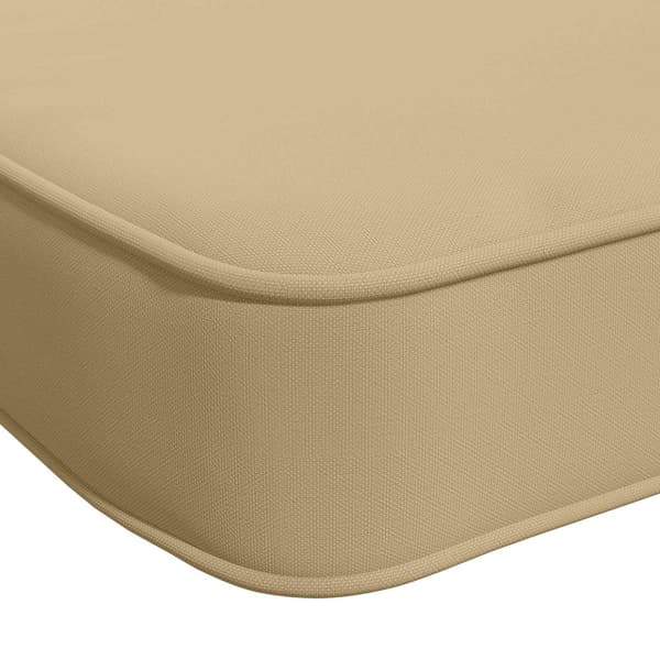 2-delade Bänk Kuddar VUGHT 2 st 100% Polyester Beige