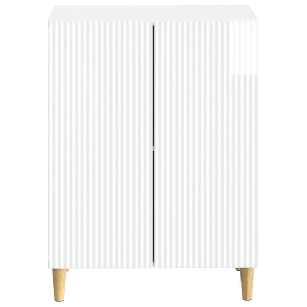 Badrumsskrubb ARNHEM Vit högglans 59,5 x 31 x 80 cm