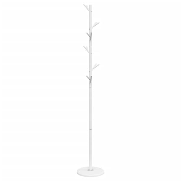 Klädhängare vit 175 cm pulverlackerat järn