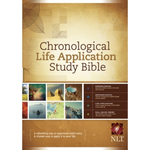 Chronological Life Application Study Bible-NLT (inbunden, eng)