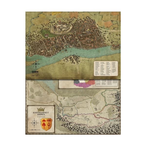 Symbaroum - karta Yndaros & Grevskap