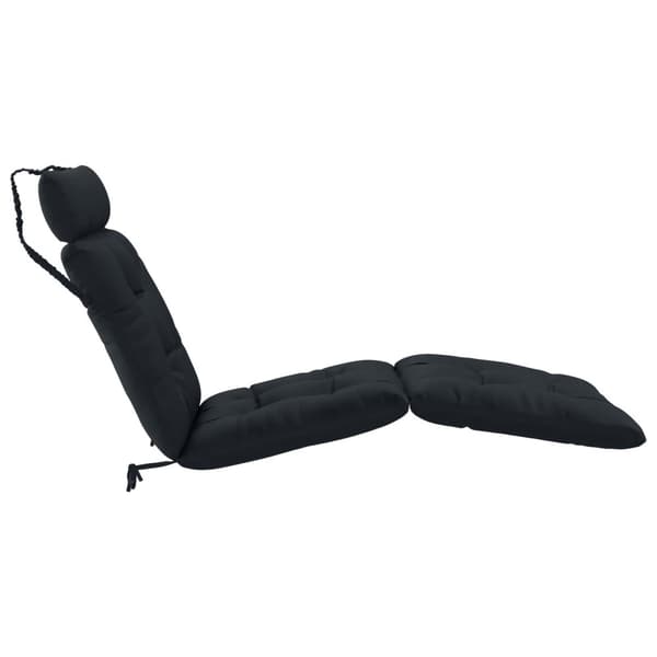 Solstol Kudde VIANEN 100% Polyester Mörkblå 200 x 80 x 8 cm
