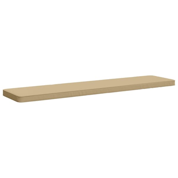 2-delade Bänk Kuddar VUGHT 2 st 100% Polyester Beige