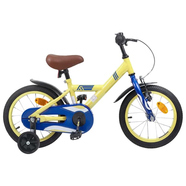 Barncykel 12 Tum för 2-4 åringar Gul
