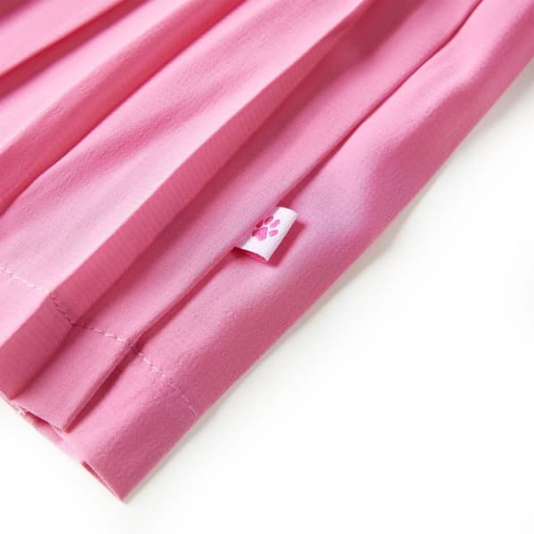 Plisserad kjol för barn rosa 128
