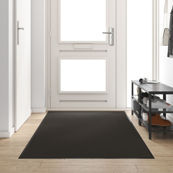 Dorrmatta Tvättbar Svart 120x250 cm