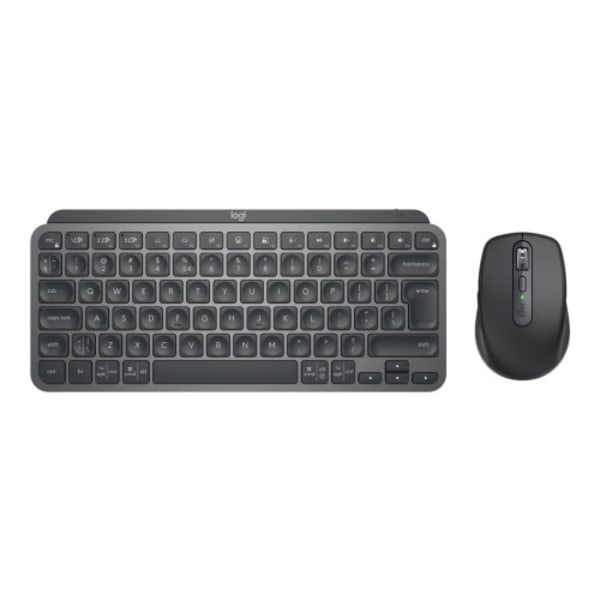 Logitech MX Keys Mini Combo for Business - sats med tangentbord och mus - QWERTZ - tysk - grafit Inmatningsenhet grafit