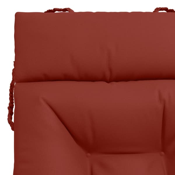 Solstol Kudde VIANEN 100% Polyester Röd 200 x 60 x 8 cm