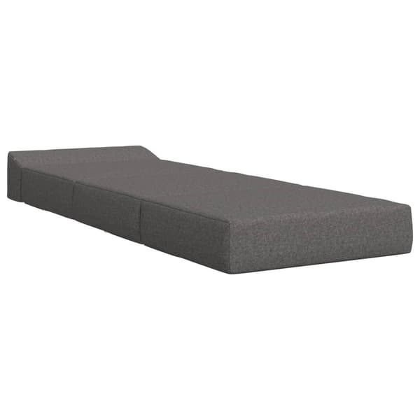 Fällbar Soffbed Ljusgrå 70 x 60 x 63 cm Tyg