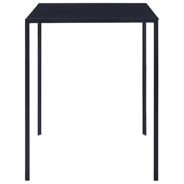 Matbord och stolar 5 delar grå