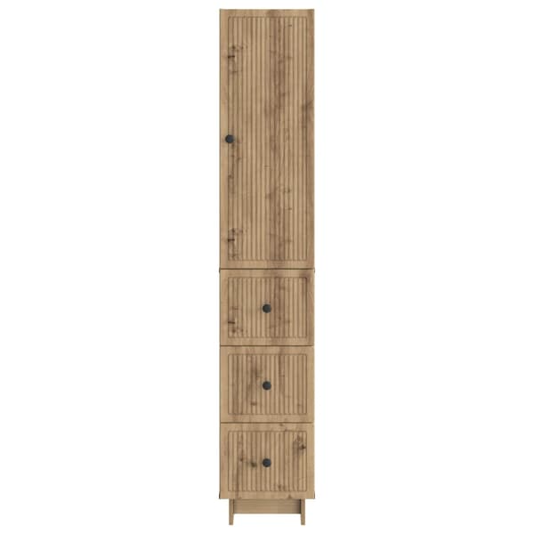 Skåpset 2 pcs 33 x 34,5 x 90 cm Konstruerat trä