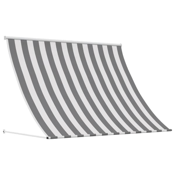 Markis Antracit och vitt 100 x 150 cm