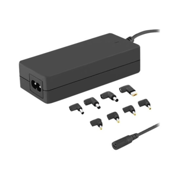 Qoltec Universal - strömadapter - 65 Watt Svart