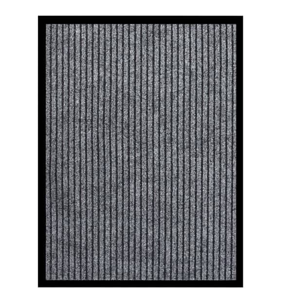 Dörrmatta grårandig 60x80 cm