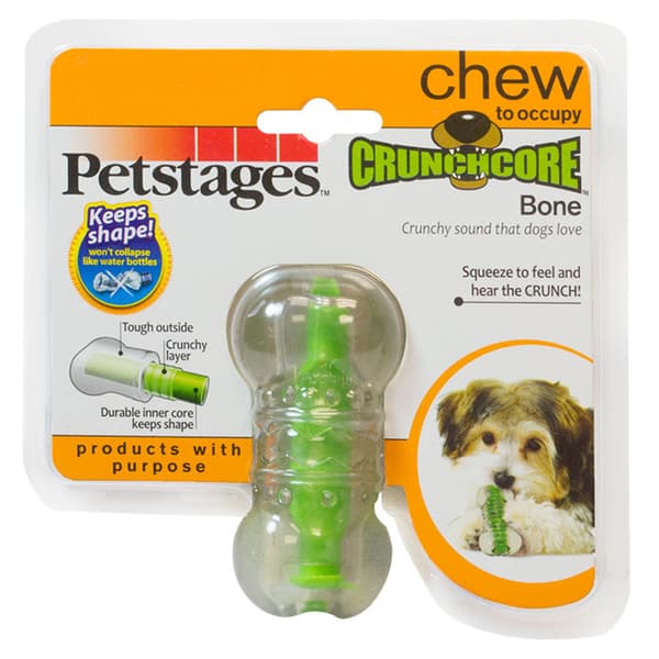 Hundleksak Petstages Mini Crunchcore Bone 8cm