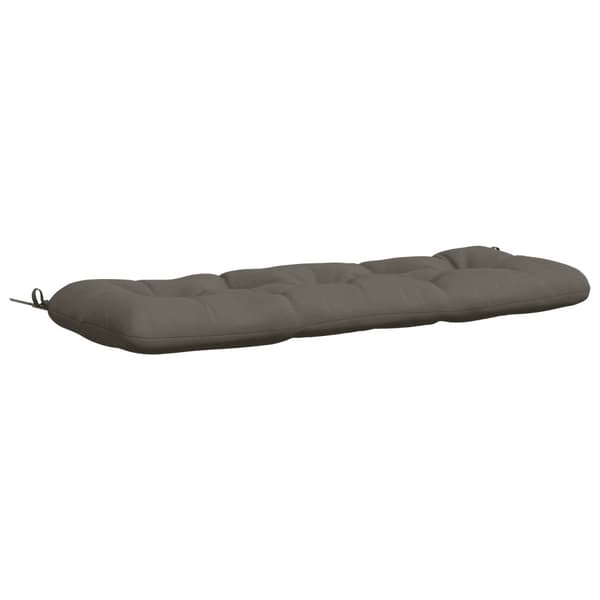 Bänk kudde VIANEN 100% Polyester Grå 130 x 40 x 12 cm