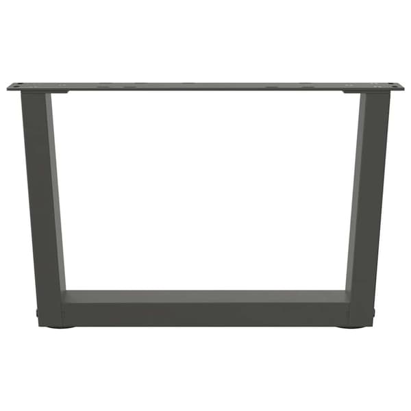 Soffbordsben V-formade 2 st antracit 50x(30-31,3) cm stål