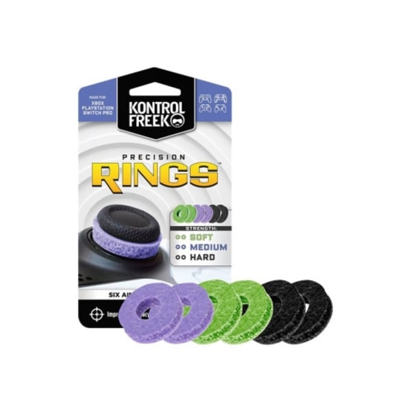 KontrolFreek Precision Rings - sats med inställningsringar för spakmotstånd för spelstyrenhet