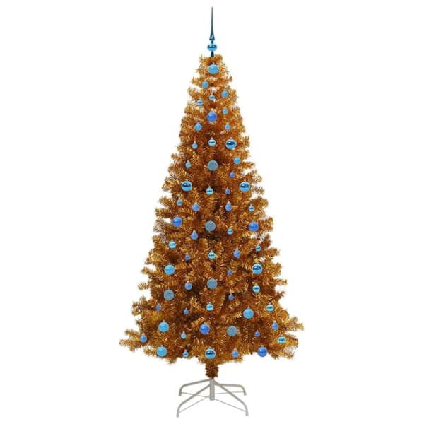 Julgran Guld 210 cm PET