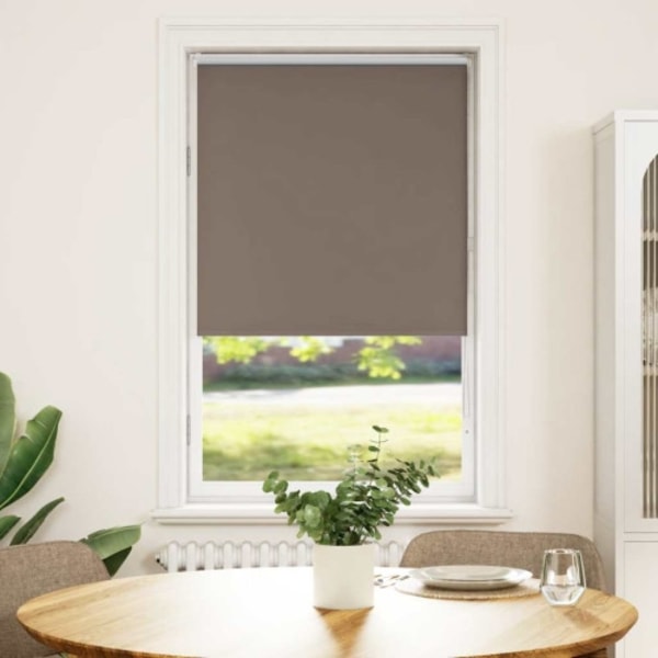 Mörkläggningsgardin kaffe 75x130 cm tyg bredd 70,7 cm polyester