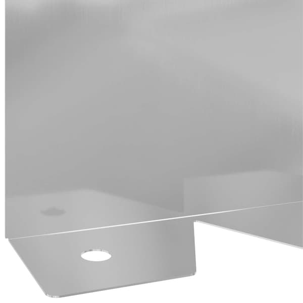 Kant för gräsmatta 10 pcs 102 x 10 x 4 cm Stål Silver