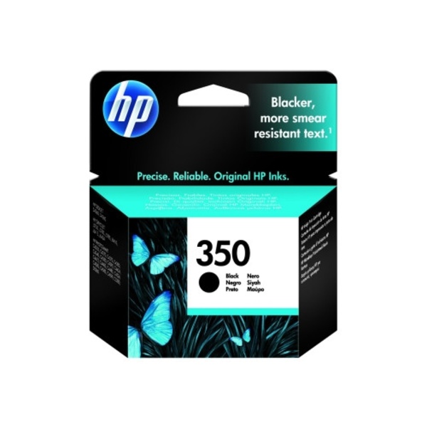 HP 350 - svart - original - bläckpatron