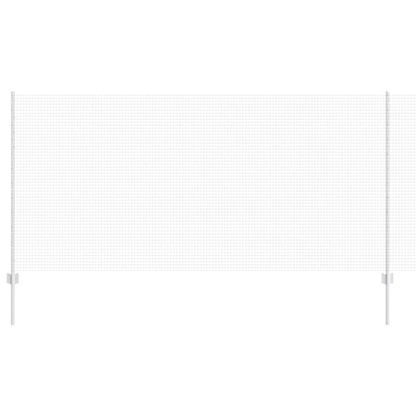 Stängsel med stolpe Silver 1,2 x 25 m Stål