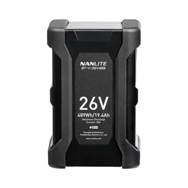Nanlite battery V-mount 26V 489WH