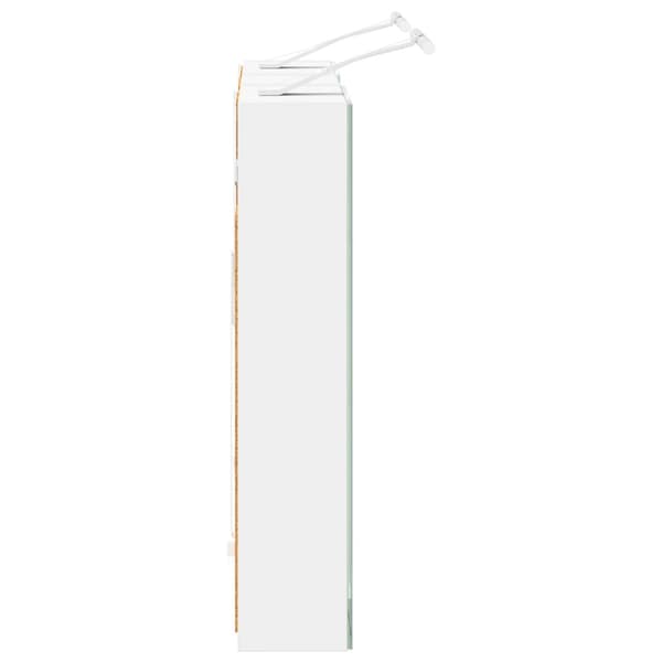 Badrumsskåpsset 3 st 80 x 10,5 x 50 cm Konstruerat trä