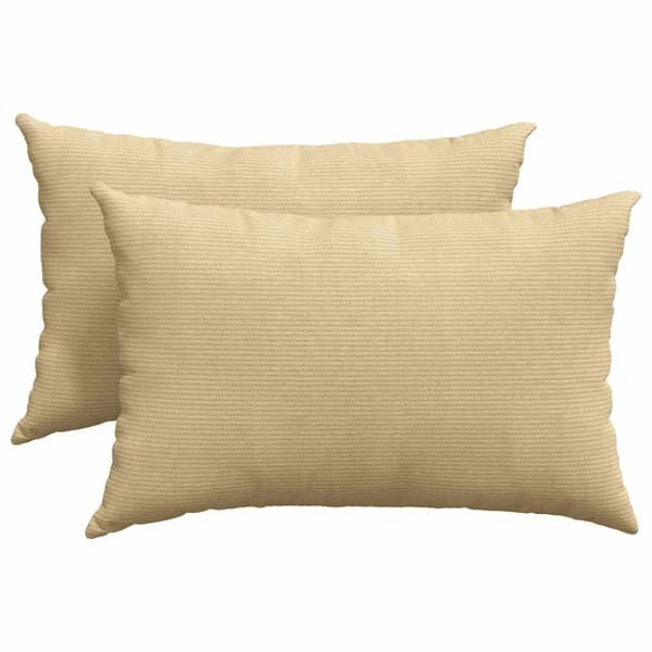Sofakuddar 2 pcs Grågrön 60 x 40 cm Kordread tyg