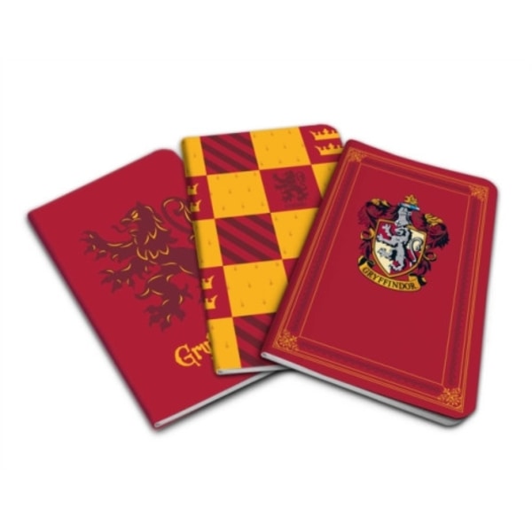 Harry Potter: Gryffindor Pocket Notebook Collection (häftad, eng)