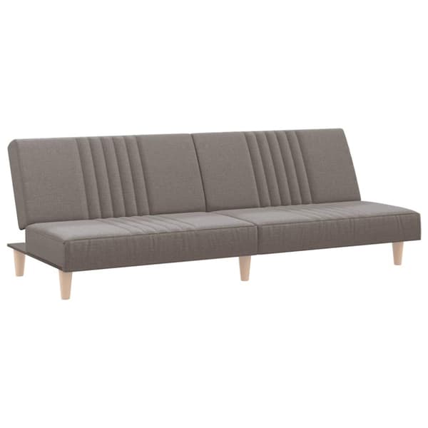 Bäddsoffa taupe tyg