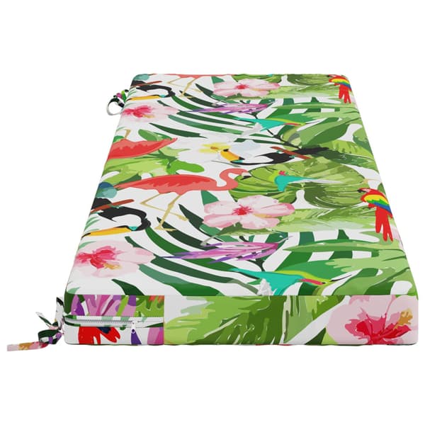 Bänk kudde SOEST 100% Polyester Flerfärgsdesign 150 x 50 x 8 cm