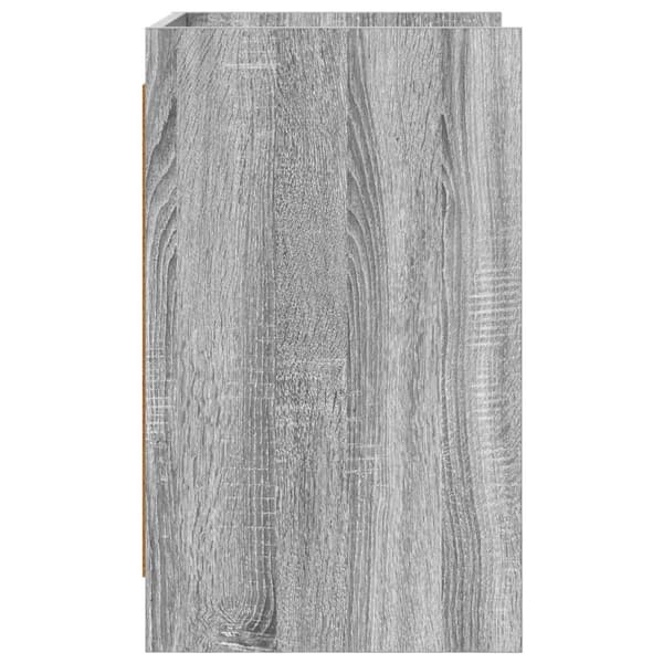 Sängbord 2 pcs Grå Sonoma 40 x 36 x 60 cm Konstruerat trä