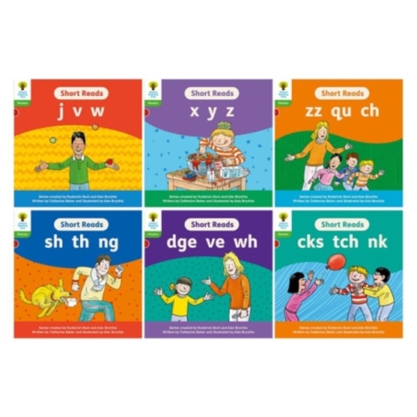 Oxford Reading Tree: Floppy's Phonics Decoding Practice: Oxford Level 2: Mixed Pack of 6 (häftad, eng)