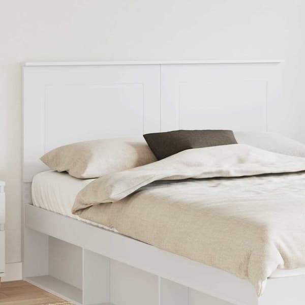 Huvudgavel Vit 100 cm Konstruerat trä