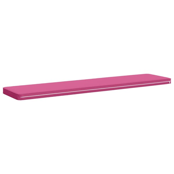 1-delad Bänk Kudde VUGHT 100% Polyester Rosa 180 x 40 x 5 cm