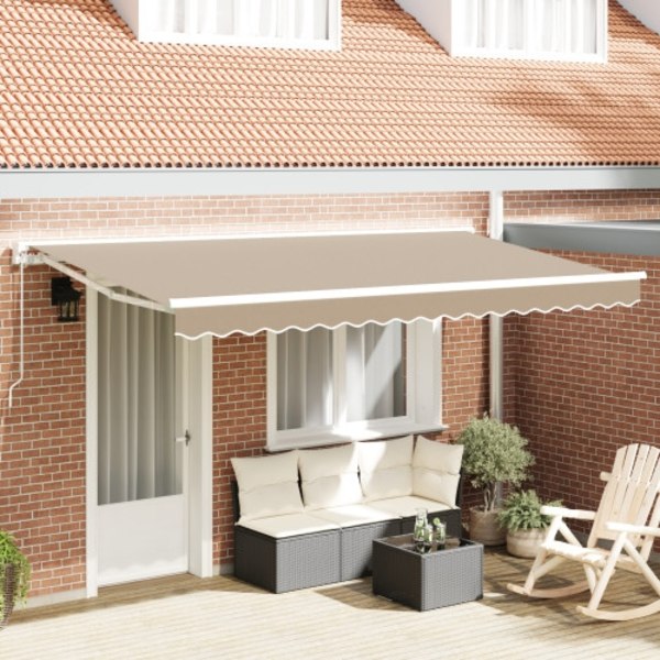 Markis ersättningstyg för 4x2 m ram Beige