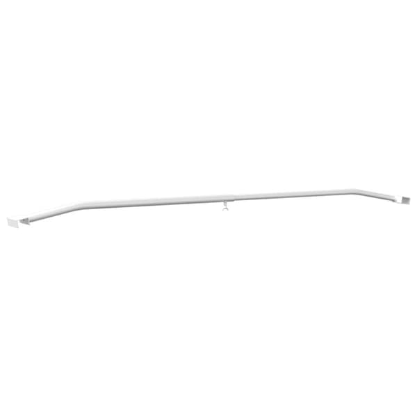Tarpaulinbracket för släp 3 pcs Silver 100-145 cm Aluminium