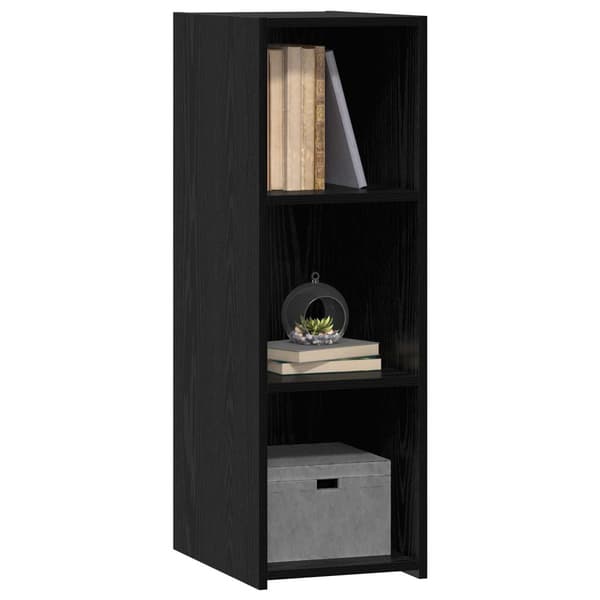 Sideboard Svart ek 30 x 41 x 93 cm Konstruerat trä