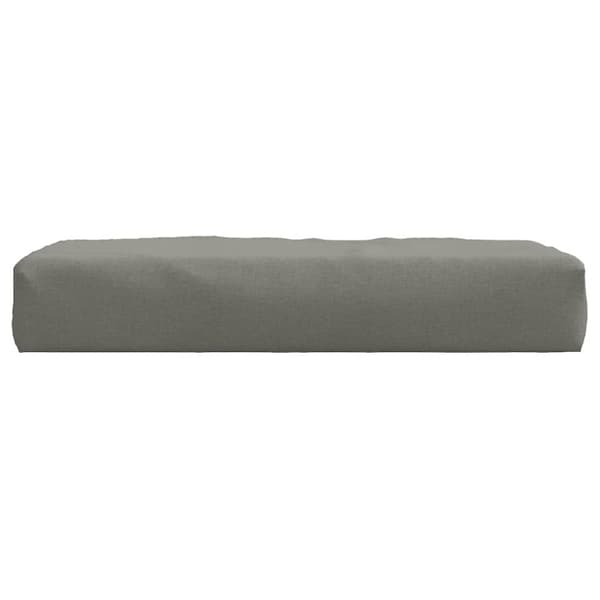 Palldyna melerad grå 60x60x9,5 cm tyg