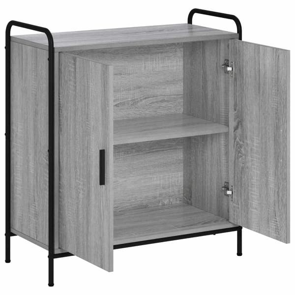 Sideboard Grå Sonoma 97 x 33 x 81 cm Konstruerat trä