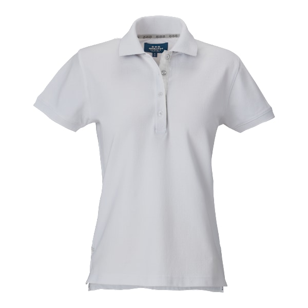 Marion solid Polo w White Female