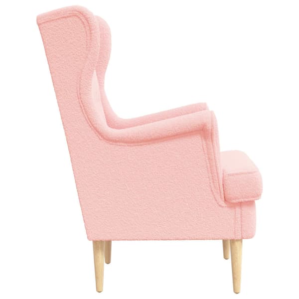 fåtölj Rosa tyg
