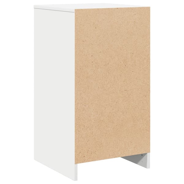 Sideboard med låda Vit 40 x 41 x 75 cm Konstruerat trä