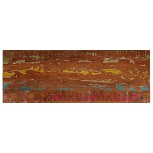 Bordsskiva 140x60x2,5 cm rektangulär massivt återvunnet trä